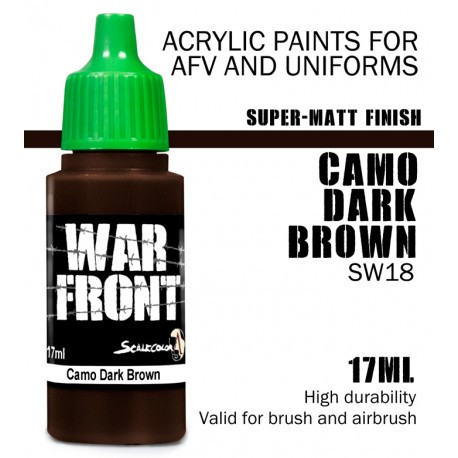 SW-18 Paints CAMO DARK BROWN