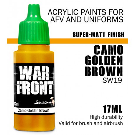 SW-19 Paints CAMO GOLDEN BROWN