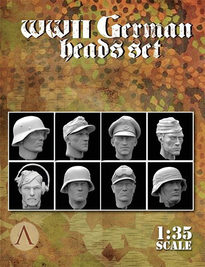 SW35-010 Figures WWII GERMAN HEAD SET