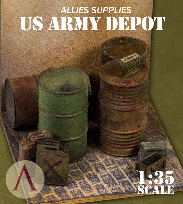 SW35-015 Figures US SUPPLIES - US ARMY DEPOT