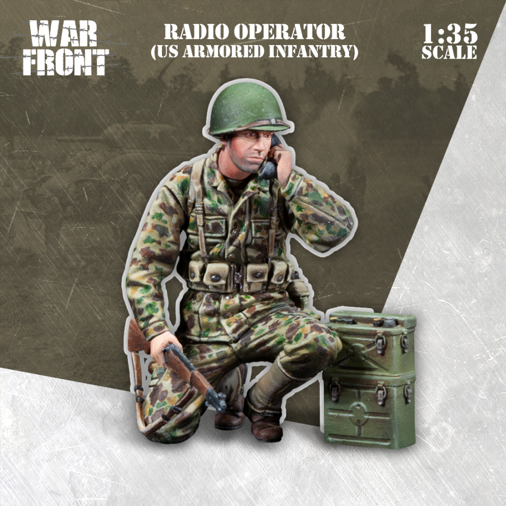 SW35-047 Figures RADIO OPERATOR US ARMORED INFANTRY