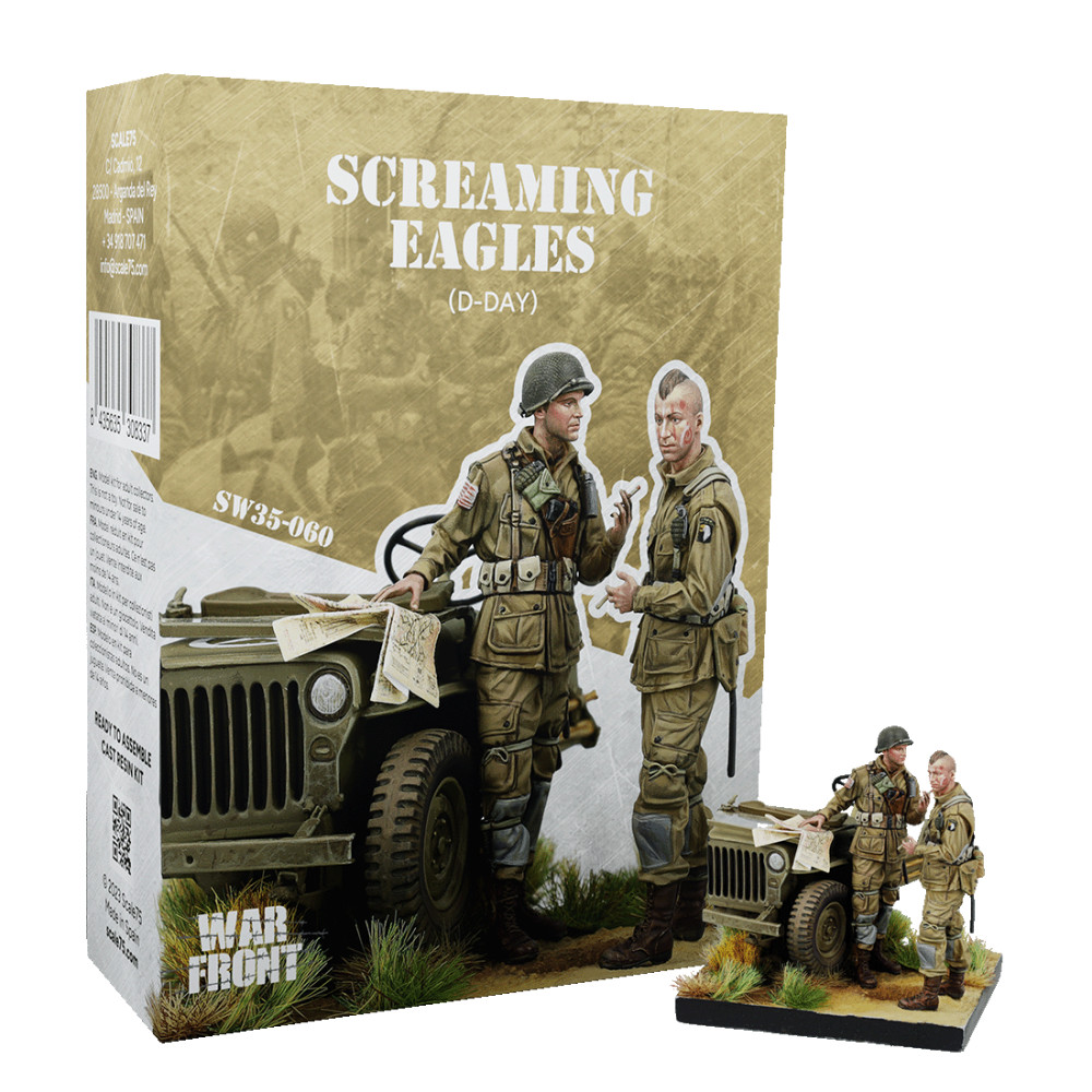SW35-060 Figures SCREAMIG EAGLES (D-DAY)