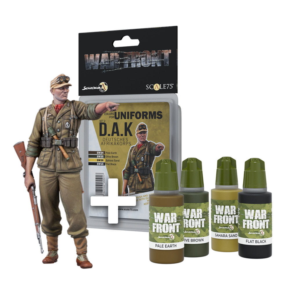 SWPACK-002 Figures PACK OBERSHUTZE DAK + DAK PAINT SET 2