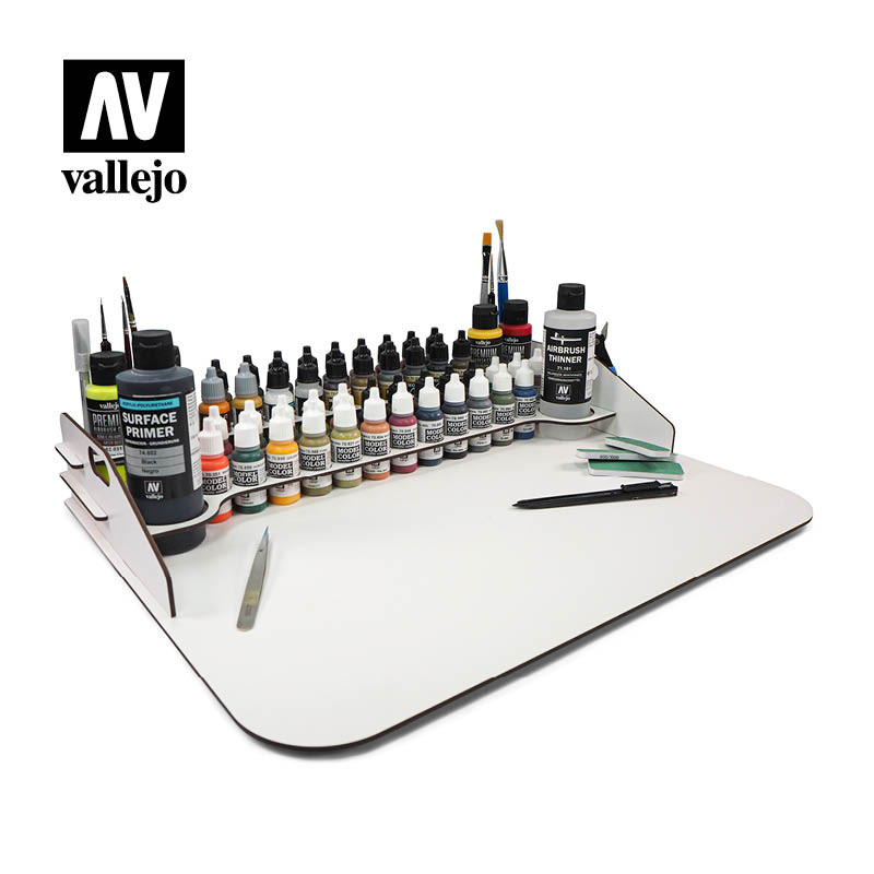 26013 Accesories - Paint diplay and work station (50x37cm)