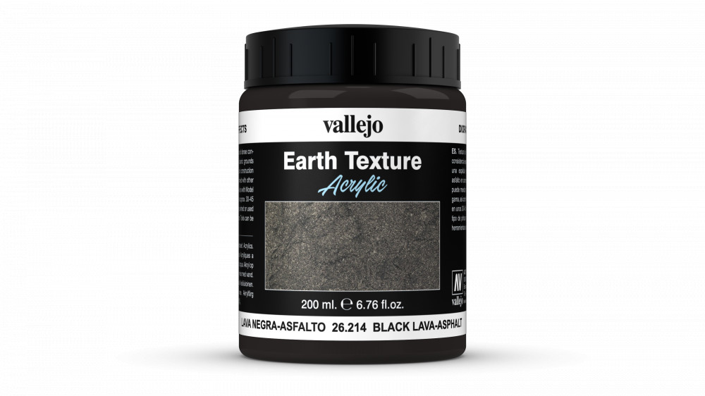 26214 Diorama Effects - Black Lava-Asphalt