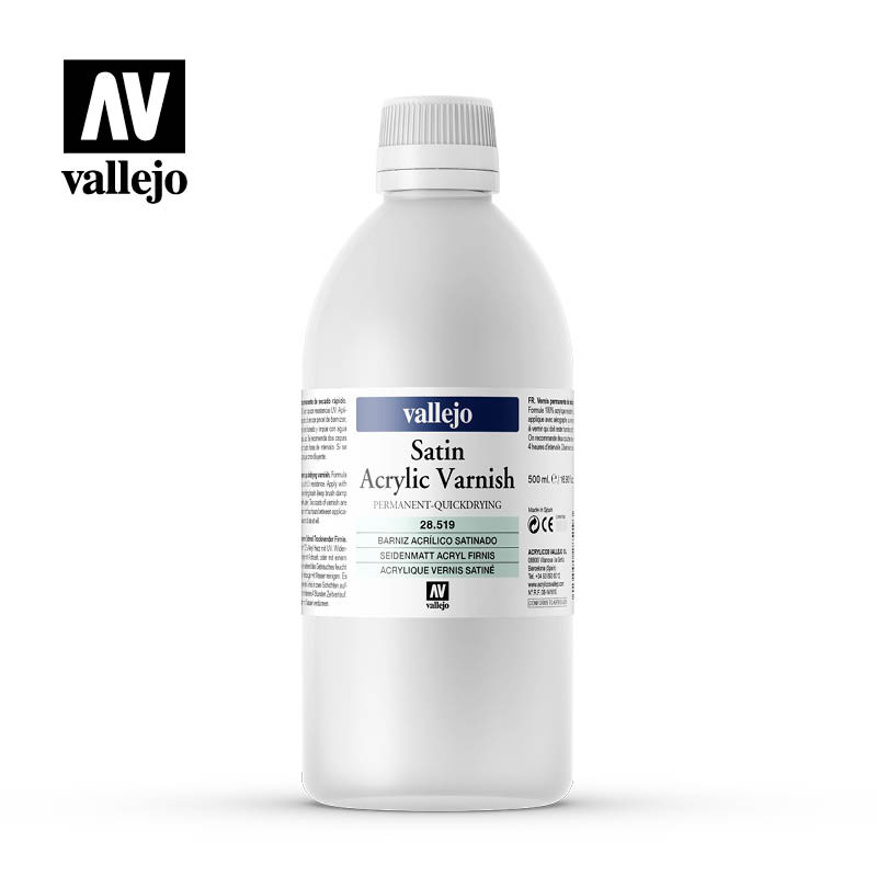 28519 Varnish - Satin Varnish 500 ml.