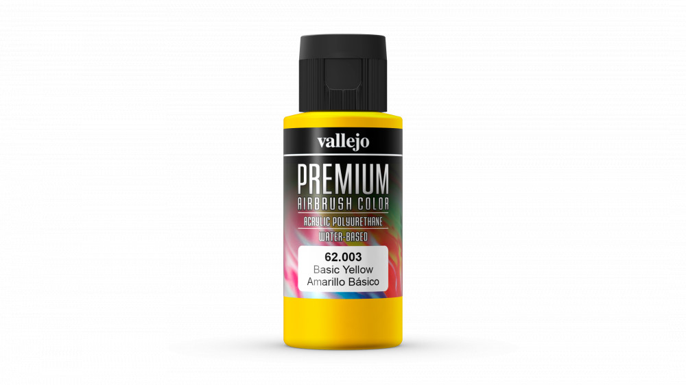62003 Premium Color - Opaque Basic Yellow 60 ml.