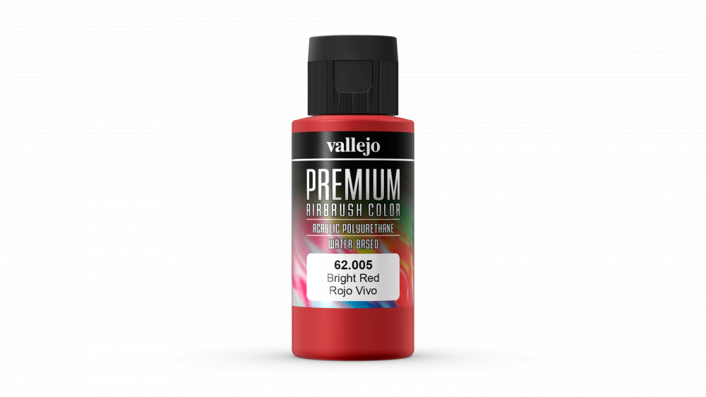 62005 Premium Color - Opaque Bright Red 60 ml.