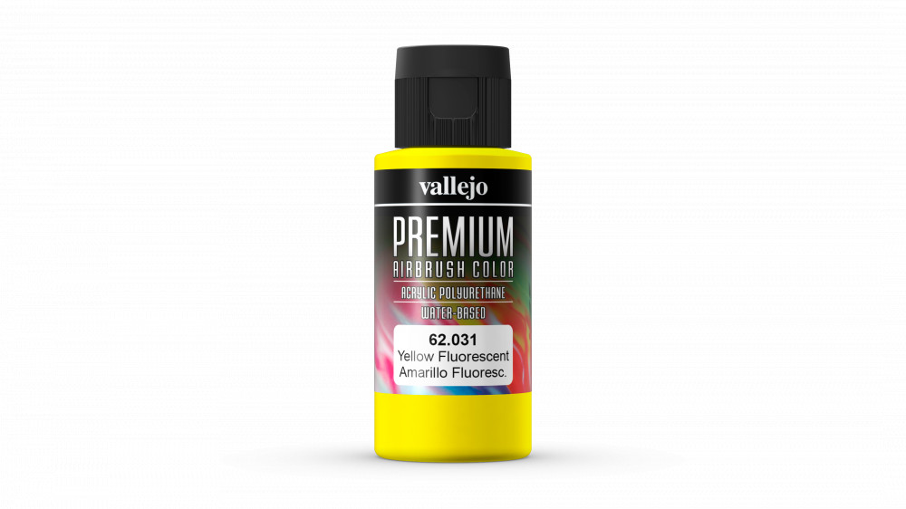 62031 Premium Color - Fluorescent Yellow  60 ml.