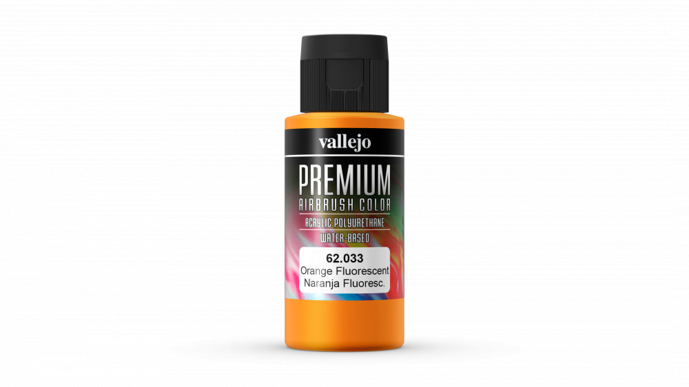 62033 Premium Color - Fluorescent Orange  60 ml.