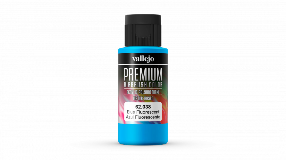 62038 Premium Color - Fluorescent Blue  60 ml.