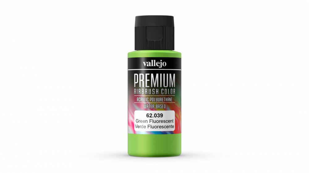 62039 Premium Color - Fluorescent Green  60 ml.