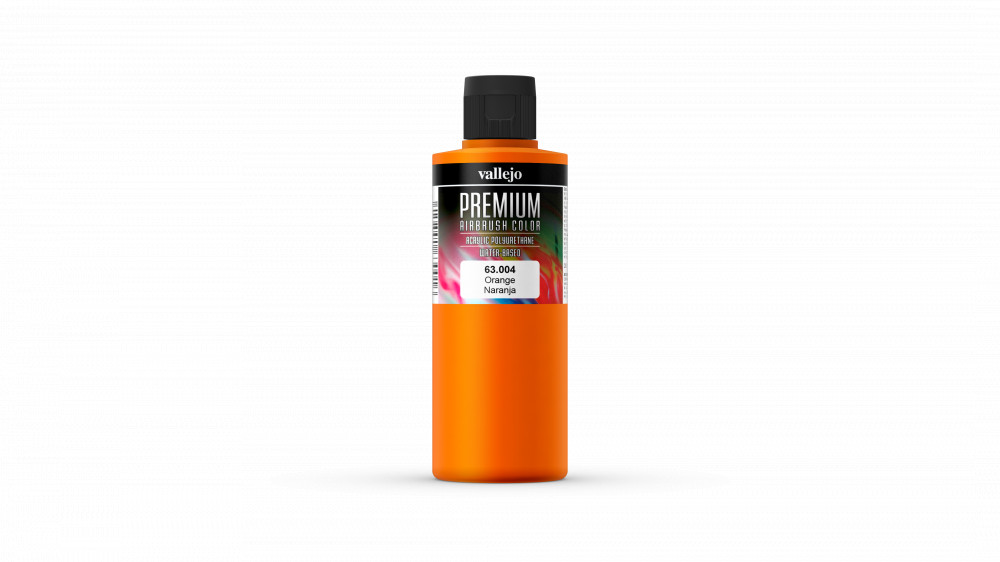 63004 Premium Color - Opaque Orange 200 ml.