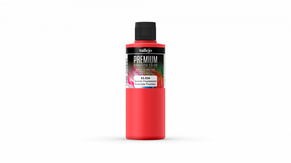 63034 Premium Color - Fluorescent Scarlet  200 ml.