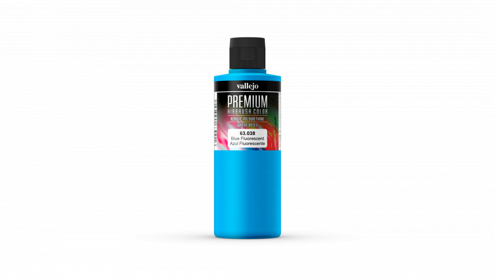 63038 Premium Color - Fluorescent Blue  200 ml.