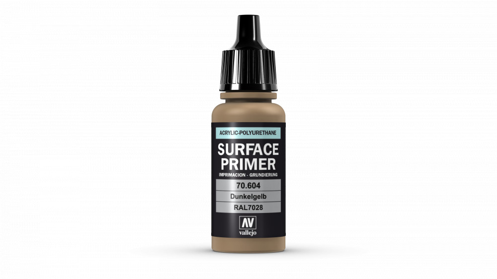 70604 Surface Primer - Ger. Dark Yellow 17 ml.