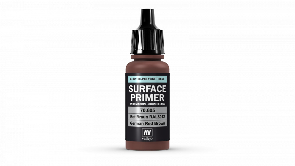 70605 Surface Primer - Ger. Red Brown 17 ml.