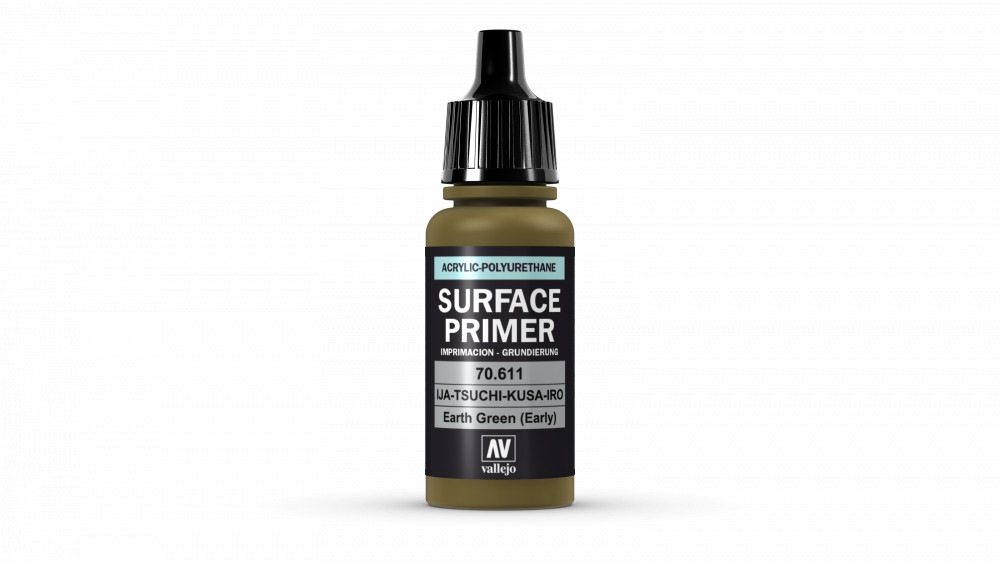 70611 Surface Primer - IJA-Tsuchi-Kusa-IRO Earth Green (early) 17 ml.