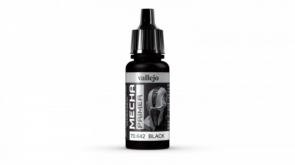 70642 Mecha Color - Black Primer 17 ml.