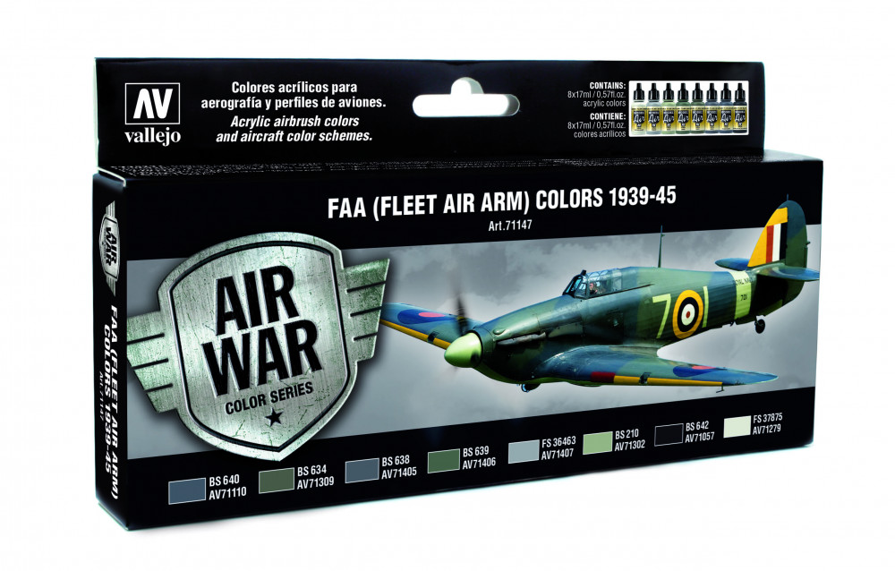 71147 Model Air - Fleet Air Arm (FAA) 1939-45 Paint set