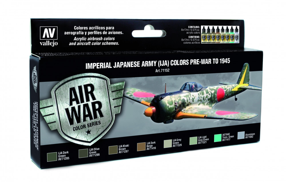 71152 Model Air - Imperial Japanese Army (IJA) Colors Paint set