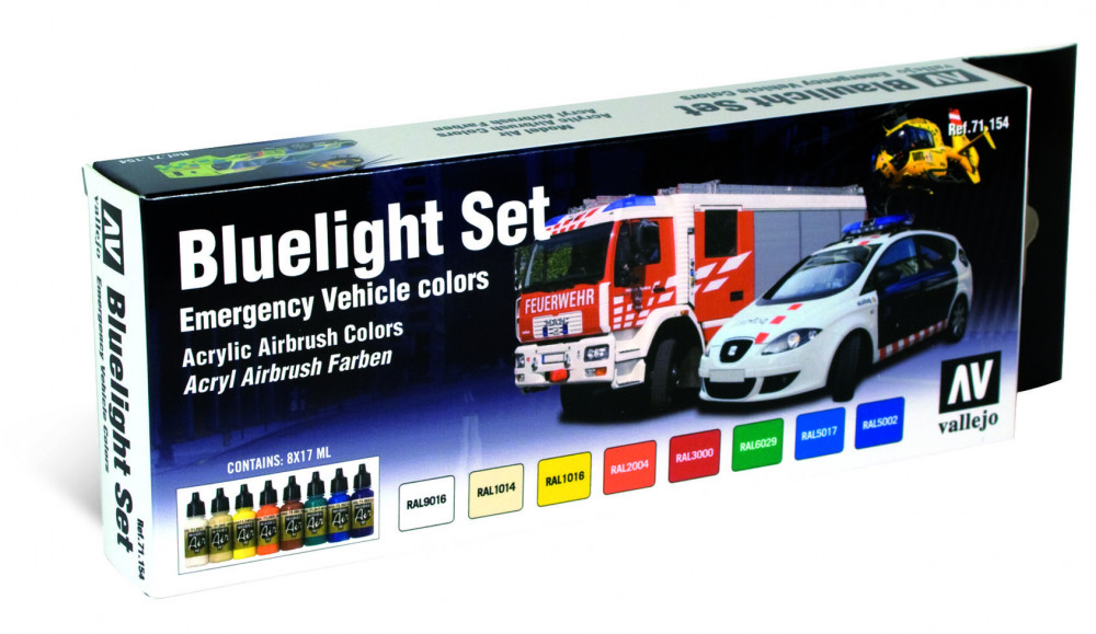 71154 Model Air - Bluelight Set Paint set
