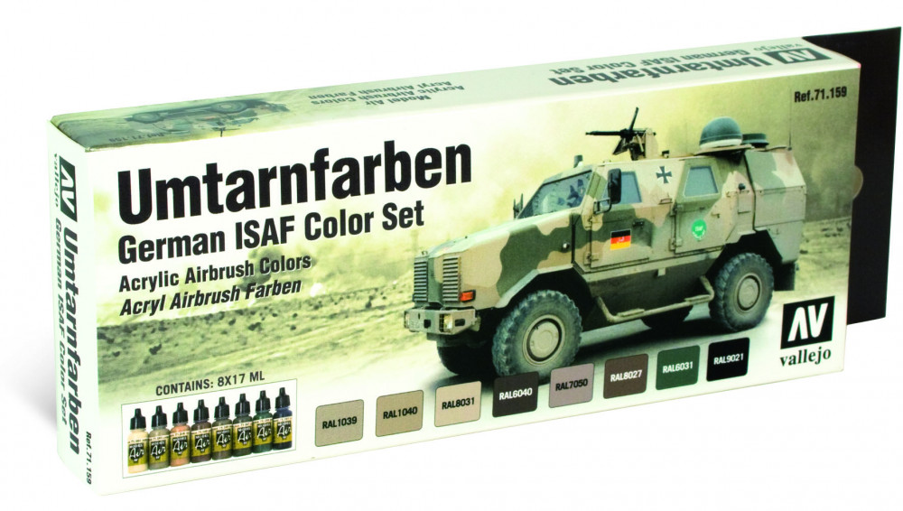 71159 Model Air - Umtarnfarben Paint set