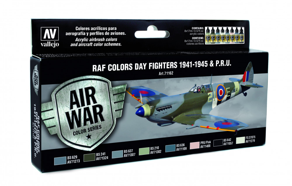 71162 Model Air - WWII RAF Day European Paint set