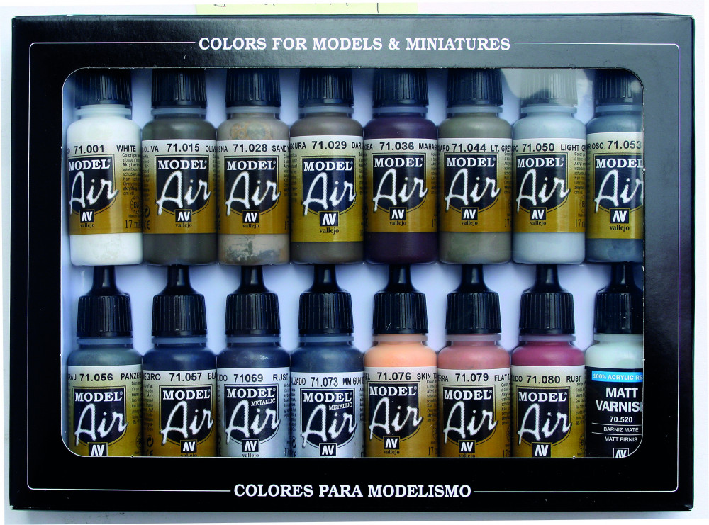 71194 Model Air - Weathering Set Paint set