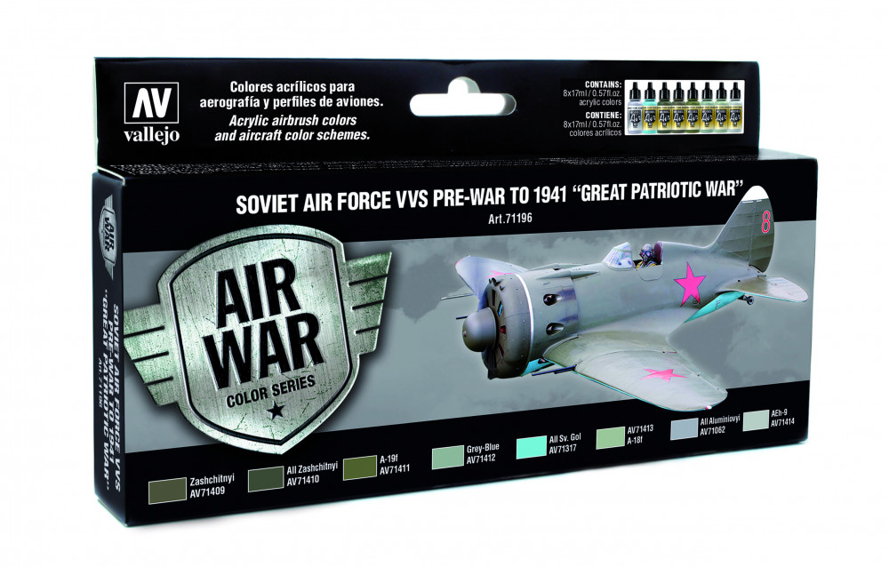 71196 Model Air - Pre-War To 1941 - Great Patriotic War Paint set