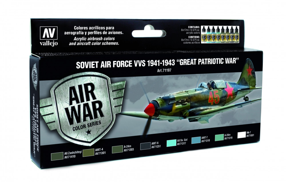 71197 Model Air - 1941 To 1943 - Great Patriotic War Paint set
