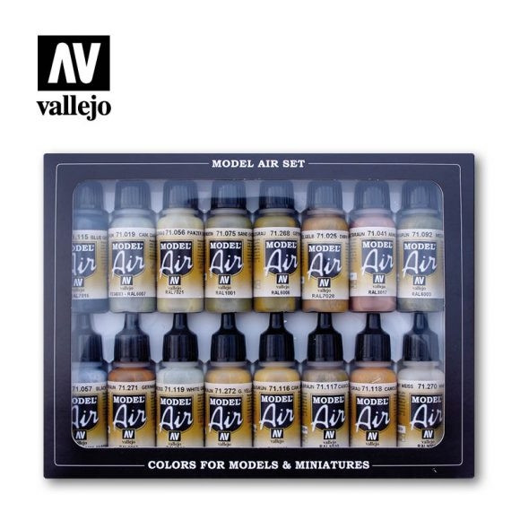 71208 Model Air - German WWII Europe & Africa Paint set