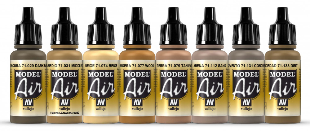 71214 Model Air - Ruins & Rubble Paint set