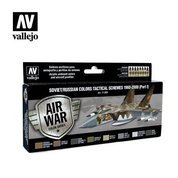 71609 Model Air - Soviet / Russian colors Tactical Schemes 1960-2000 (Part I) Paint set