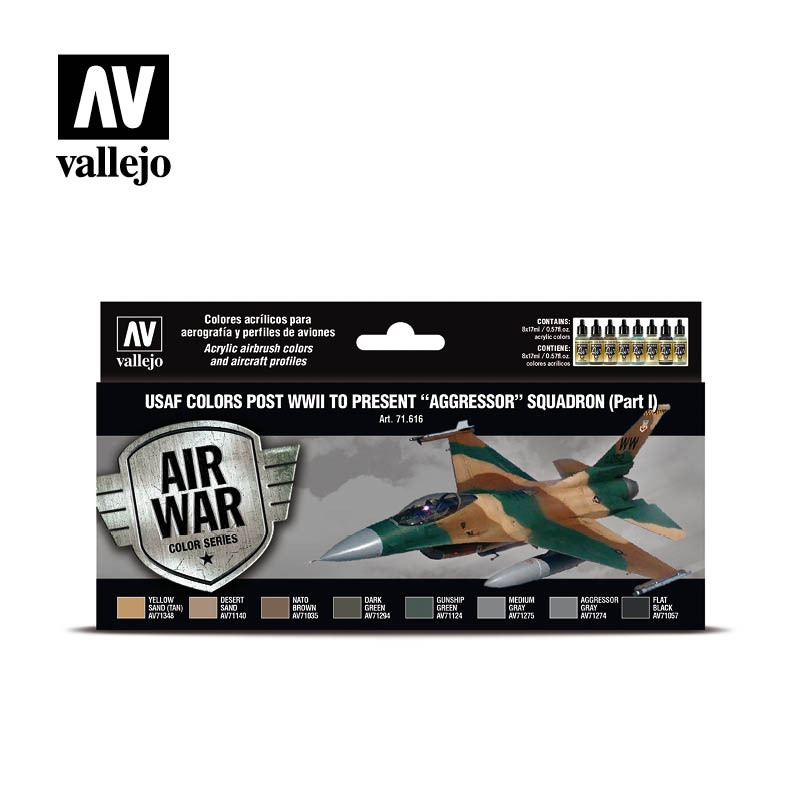 71616 Model Air - USAF colors post WWII to present Aggressor Squadron Part I Paint set