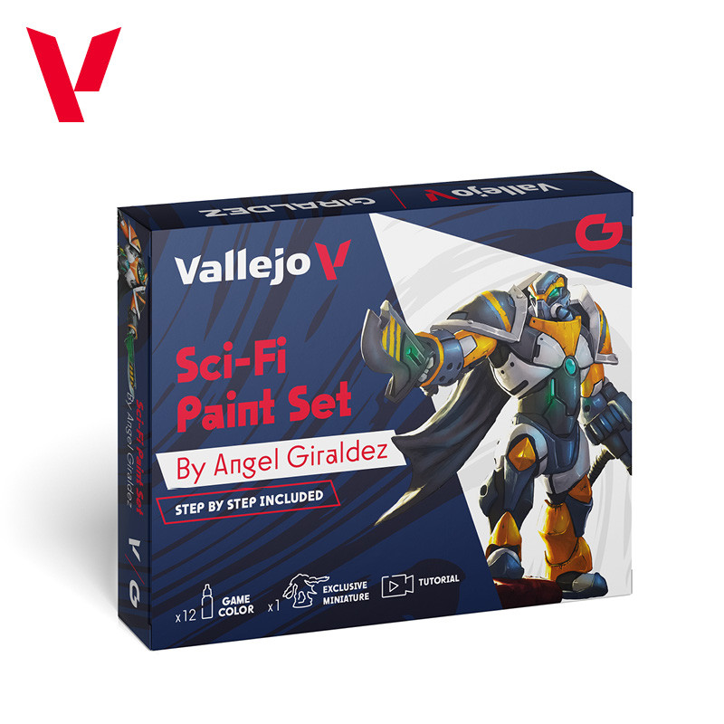 72313 Game Color - Sci-Fi Paint Set by Angel Giraldez
