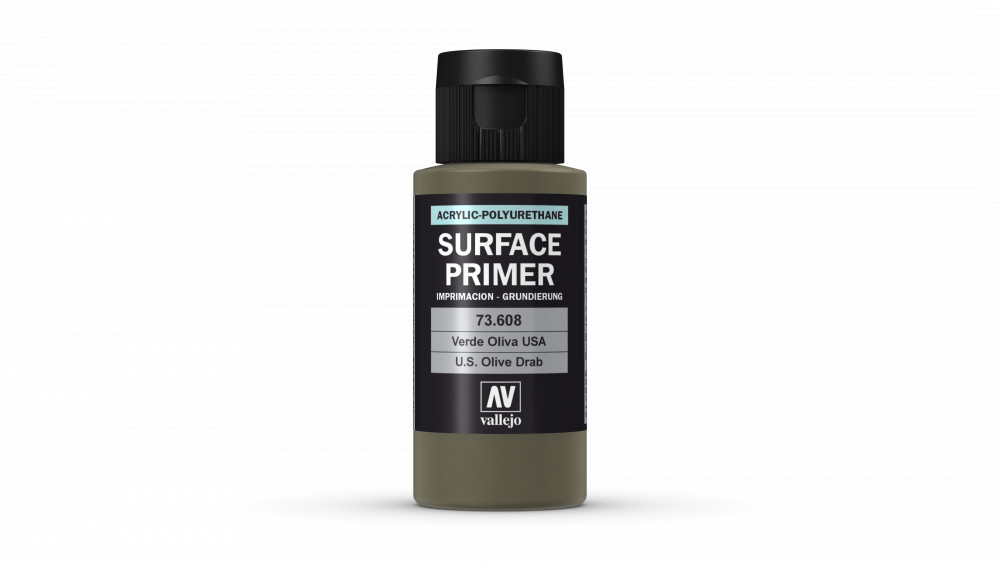 73608 Surface Primer - U.S. Olive Drab 60 ml.
