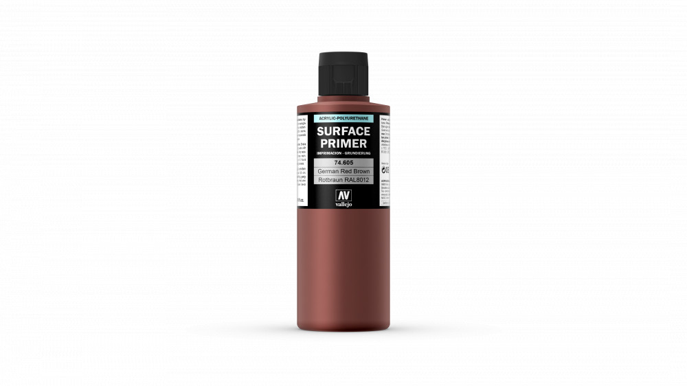 74605 Surface Primer - Ger. Red Brown 200 ml.