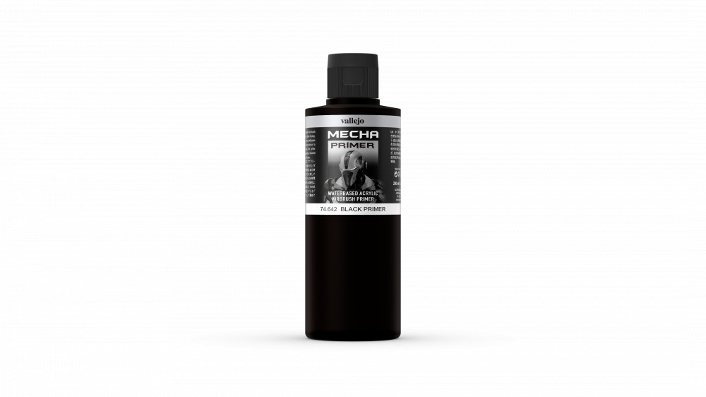 74642 Mecha Color - Black Primer 200 ml.