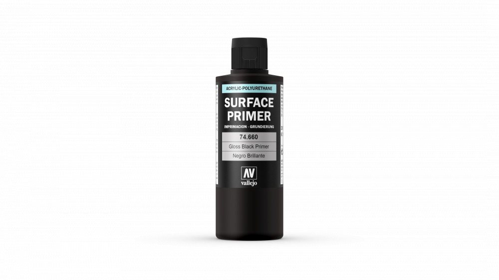 74660 Surface Primer - Gloss Black Primer 200 ml.