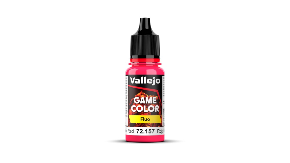Game Color - Fluorescent Red 18 ml