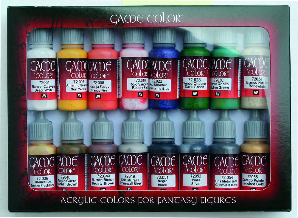 Game Color - Introduction Paint set