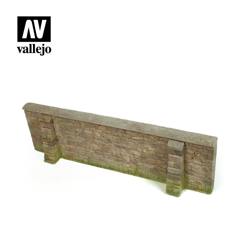 SC109 Vallejo Scenics - Normandy Village 24x7 cm.