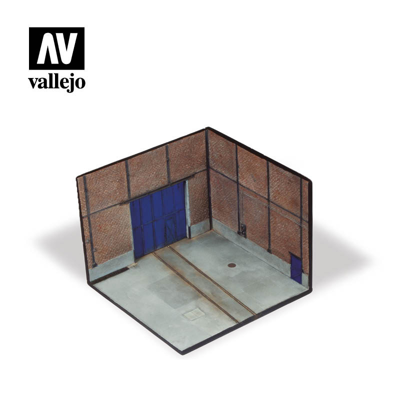 SC116 Vallejo Scenics - Factory Corner 15 x 15