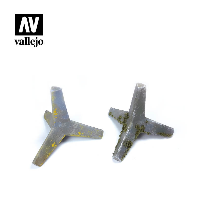 SC220 Vallejo Scenics - Trident Anti-Tank Obstacle