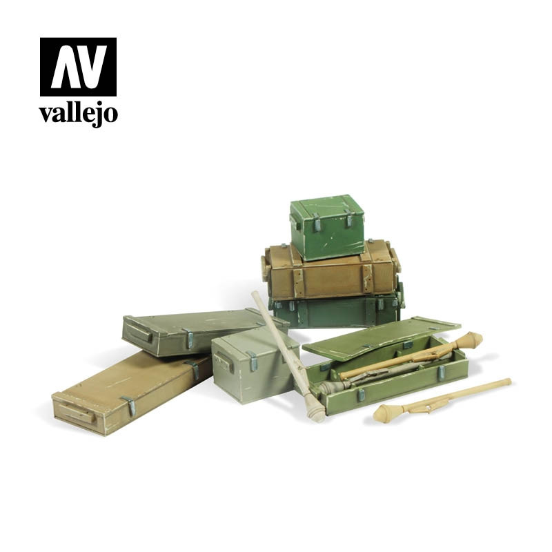SC222 Vallejo Scenics - Panzerfaust 60 M set