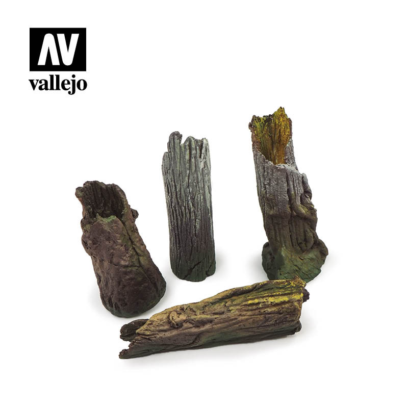 SC303 Vallejo Scenics - Large Tree Stumps