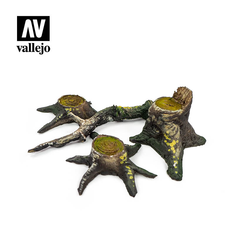 SC305 Vallejo Scenics - Stumps with Roots