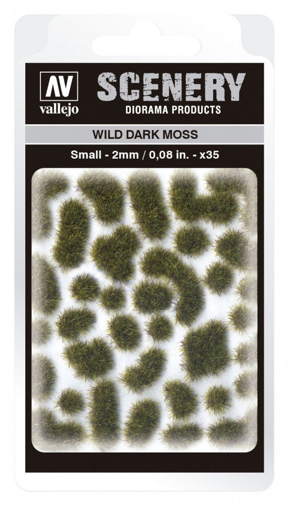 SC402 Vallejo Scenery - Wild Dark Moss 2 mm