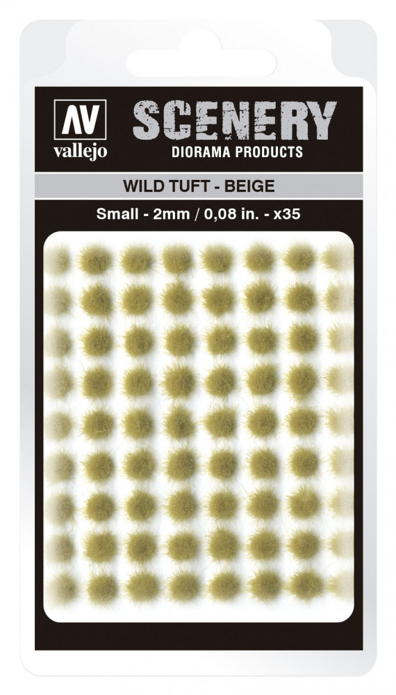 SC403 Vallejo Scenery - Wild Tuft - Beige 2 mm